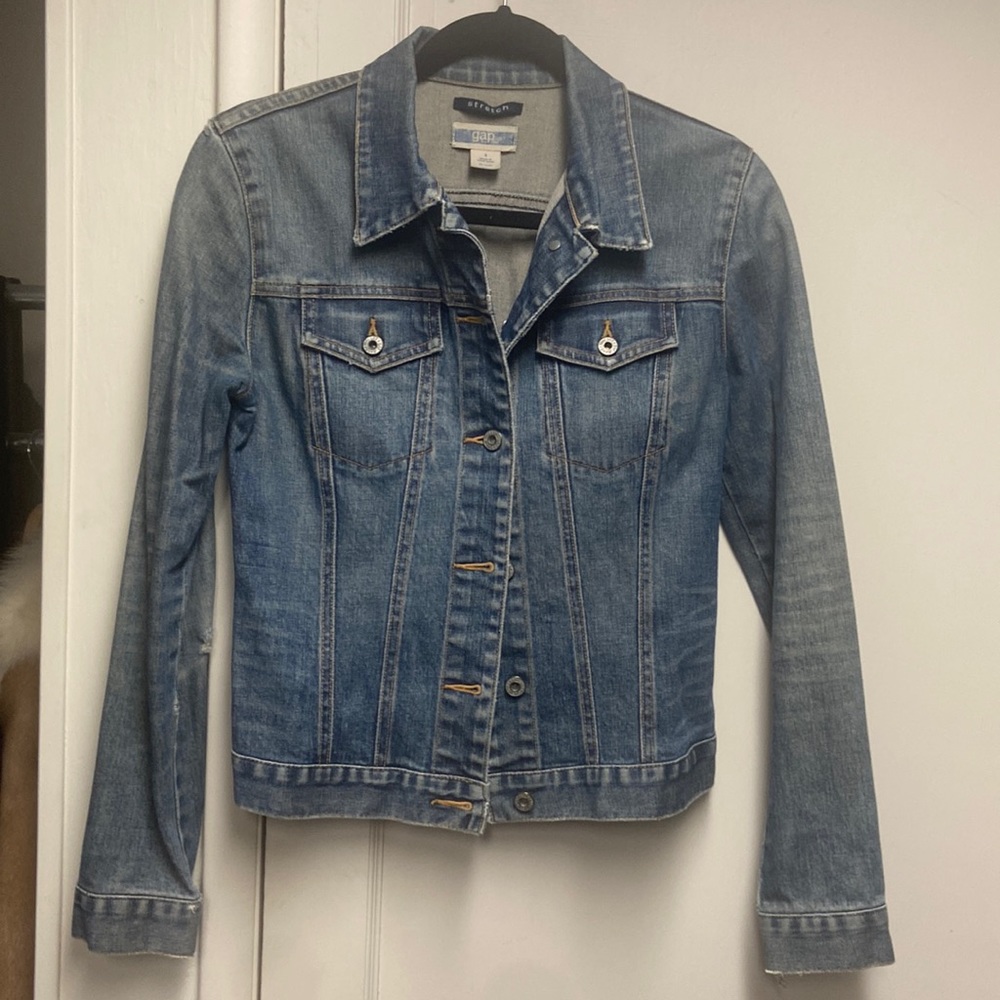 Vintage Gap Stretchy Jean Jacket sz S
